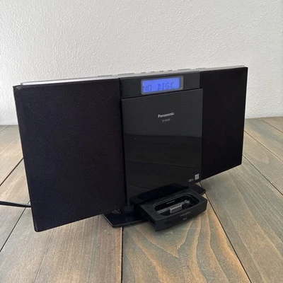 Panasonic SC-HC20 Stereo CD iPod AM FM Player Vertical - No Remote (STa) - Image 1 of 4