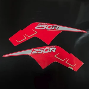 TRX250R Graphics DFR DF Red  Sides Only TRX 250R Fits OEM Plastics 250R Honda - Picture 1 of 1