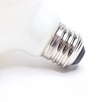 EcoSmart Energy Star LED Light Bulb Dimmable 3000K E26 G251H930DE26F1A - Image 1 of 4