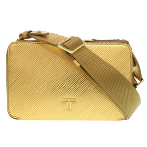 TUMI Myra Bandolera Cuero Dorado Bolso de Hombro - Imagen 1 de 9