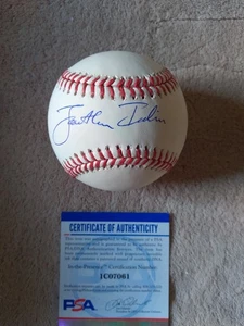 Jonathan India Signed MLB Baseball PSA Certified Cincinnati Reds KC Royals ⚾️ - Picture 1 of 6