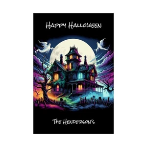 Customizable Halloween Poster - Haunted House - Picture 1 of 20