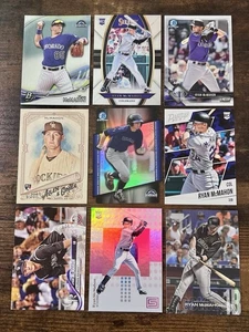 RYAN McMAHON Huge Lot of 9 RCs! Inserts, Refractors, Etc. Great Mix! YANKEES! - Picture 1 of 2