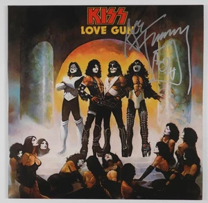 KISS Ace Frehley JSA Signed Autograph Album Record Vinyl Love Gun - Picture 1 of 3