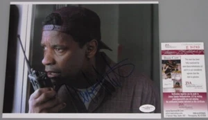DENZEL WASHINGTON Hand Signed 8" x 10" Photo 2 + JSA COA * BUY GENUINE * - Picture 1 of 5