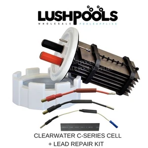 C170 CLEARWATER Generic Salt Cell BH7000 & 1/2 Half LEAD Replacement Kit - Picture 1 of 9