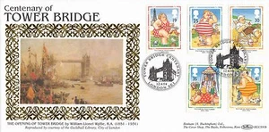 (93138) GB Benham FDC BLCS93b Picture Postcards Tower Bridge Centenary 1994 - Picture 1 of 1