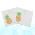  20 Sheets Pineapple Party Napkins Tropical Sun Paper Towes Tissue