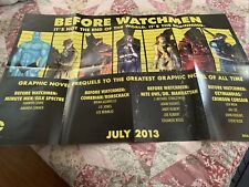 BEFORE WATCHMEN Promo Poster, 22 x 34, 2013, DC Universe. Rorschach, Movie Show