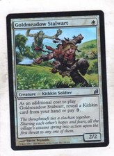 MTG: Lorwyn: Foil: Goldmeadow Stalwart