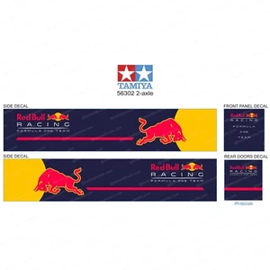 Energy Drink Sponsor Racing Tamiya 14th 1/14 56302 56319 Trailer Decals Stickers - Picture 1 of 12