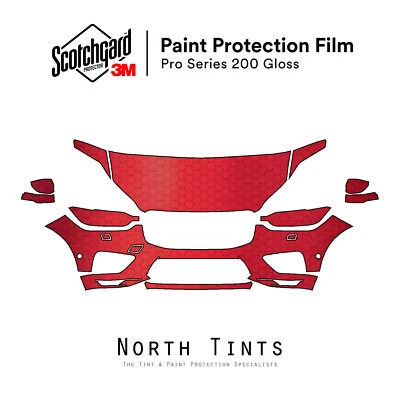 Volvo XC60 R-Design 2018-2022 3M PRO PreCut Paint Protection Clear Bra PPF Kit - Image 1 of 4