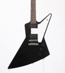 Gibson Explorer 76 EB Ebony Black USA 2012 electric guitar - Picture 1 of 11