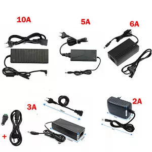 12V-24V 2A/3A/5A/10A LED Trafo Netzteil Netzadapter Driver f. LED Strip Streifen - Bild 1 von 14