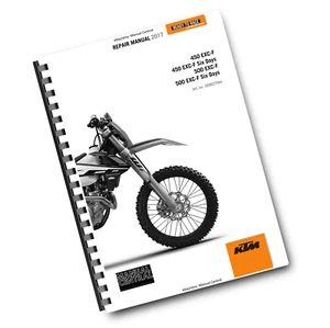 KTM 2017 - 450 500 EXC-F SIX DAYS - SERVICE REPAIR WORKSHOP - Picture 1 of 8