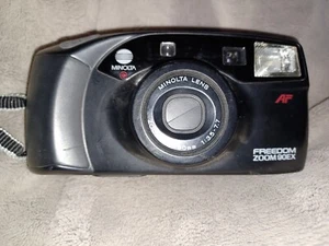 Minolta AF Freedom Zoom 90EX QD 35mm Point & Shoot Film Camera - Picture 1 of 5