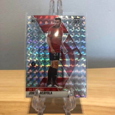 Jon Moncayola 2020-21 Mosaic La Liga Rookie RC #16 Silver Mosaic Prizm - Image 1 of 2