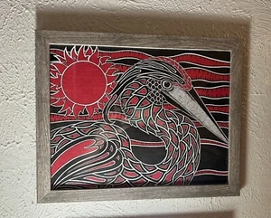 pen and ink drawing - Original- Herron - Picture 1 of 1