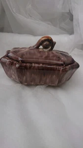 Jasba Keramik Deckeldose ** 40/50er ** Laufglasur * Keramikdose mit Deckel SALE! - Bild 1 von 5