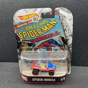 Hot Wheels 1:64 Retro Entertainment The Amazing Spider-Man Spider-Mobile - Picture 1 of 2