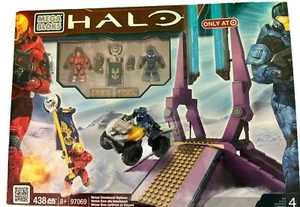 MEGA BLOKS 97069 HALO VERSUS SNOWBOUND HIGHBASE New Sealed Target Exclusive Rare - Picture 1 of 6