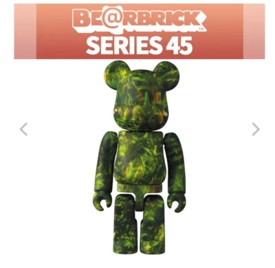 Bearbrick Series 45 PATTERN Jungle 100% Medicom Be@rbrick sealed w/card! Foto 1 de 4