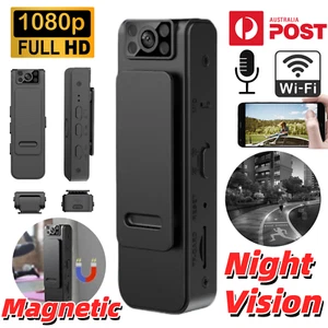 1080P HD Body Camera Mini WiFi Video Recorder Night Vision Police Security DVR - Picture 1 of 19