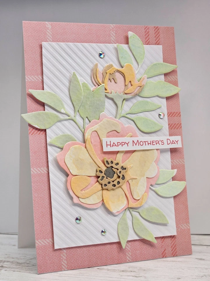 Handmade MOM Greeting Card Keepsake Quality ocbrandy Mothers Day a - Image 1 of 1