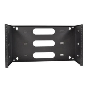 LOGICO WB6U19 19" Six Space 6U Steel Wall Mount Patch Panel Bracket 6" Deep - Picture 1 of 3