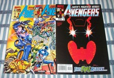 Lot 3 Avengers Comics #17, 18 & 19 with Captain America & Ms. Marvel from 1999