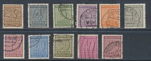 WWII German Occupation Issues: ODP Leipzig: Stamps 1945 SGRD5/10;12/18 CV £81 - Picture 1 of 1