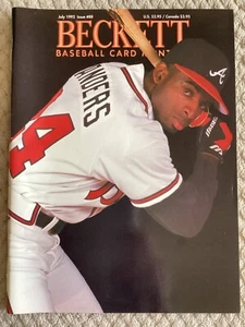 Beckett Baseball Card Magazine Issue #88 July 1992 Deion Sanders “Prime Time” - Picture 1 of 10