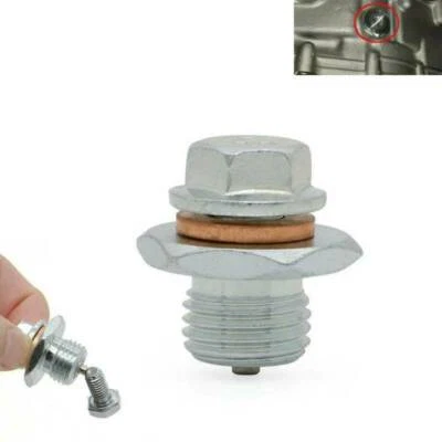 For 14x1.5 Yamaha Raptor 700 Repair Reducer OIL DRAIN PLUG kit Banshee  rhino - Image 1 of 4