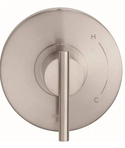 Gerber D510458BNTC Shower Valve Brushed Nickel Valve Only Brushed Nickel Lever - Picture 1 of 16
