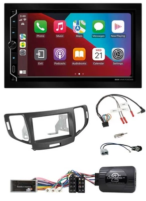 ESX 2DIN DAB USB Lenkrad Bluetooth Autoradio für Honda Accord 2008-2015 anthrazi - Bild 1 von 4