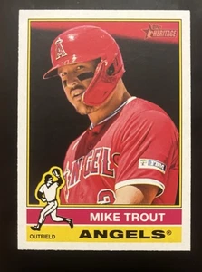 2025 Topps Heritage #119 Mike Trout - Bild 1 von 1