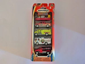 Matchbox 5 Pack  - 'Hero City 1'  - 1 of 2 issues - all Fire Vehicles  - 2003 - Picture 1 of 5