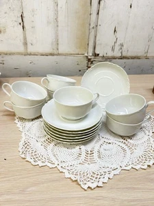 Haviland Ranson Limoges Cup and Saucer Set Of 7 France - Picture 1 of 7