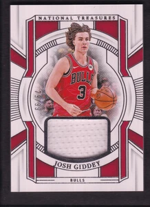 2024-25 Josh Giddey 79/99 Jersey Panini National Treasures - Picture 1 of 2