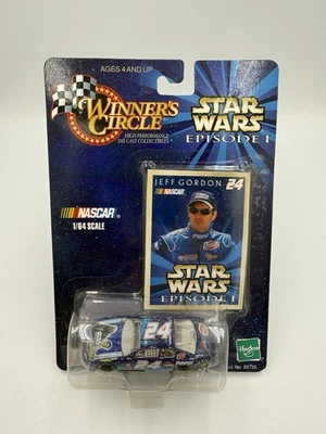 1999 Winner’s Circle #24 Jeff Gordon Star Wars Episode 1 Chevrolet, 1/64 NIB - Image 1 of 2