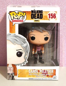 2014 Funko Pop Television The Walking Dead Carol Peletier #156 Figur mit Box - Bild 1 von 7
