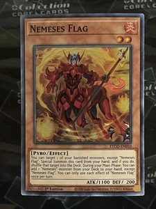 Nemeses Flag ETCO-EN010 1st Edition Super Rare Holo Near Mint - Picture 1 of 3