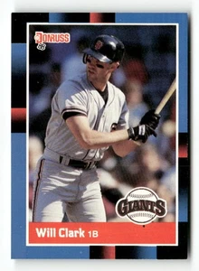 1988 Donruss #204 Will Clark - Picture 1 of 2