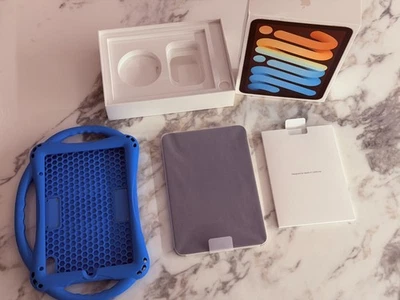 📱 Apple iPad Mini 6th Gen.  64GB Wi-Fi Starlight 🎁 Apple Replacement AppleCare - Image 1 of 3