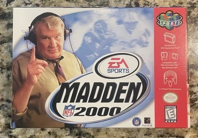 Madden NFL 2000 (Nintendo 64, 1999) - Image 1 of 2
