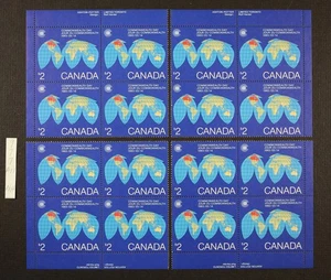CANADA 1983 #977 $2 Commonwealth Day, Matched Inscription Plate Blocks Mint NH - Picture 1 of 1