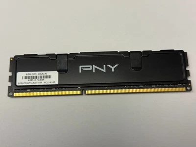PNY 8GB (1-Stick) DDR3-1600 PC3-12800 DIMM PC Memory RAM 8GB2X04F1AA28-15-H - Image 1 of 4