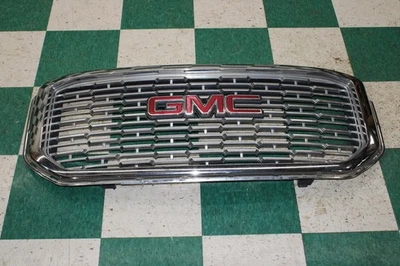 18-20 Yukon *DMG* Denali Chrome Surround Front End Upper Grill Grille Panel OE Foto 1 de 4