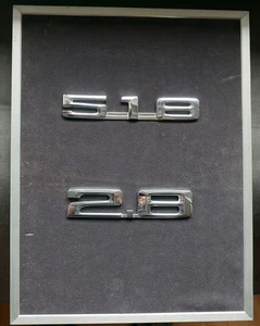 Heckschriftzug BMW 518, Serie E12 - Bild 1 von 2