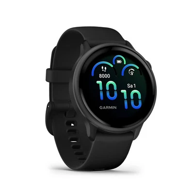 Garmin vivoactive 6 Schwarz 42mm 1.2"AMOLED Touchdisplay 8GB GPS WLAN Bluetooth - Bild 1 von 4
